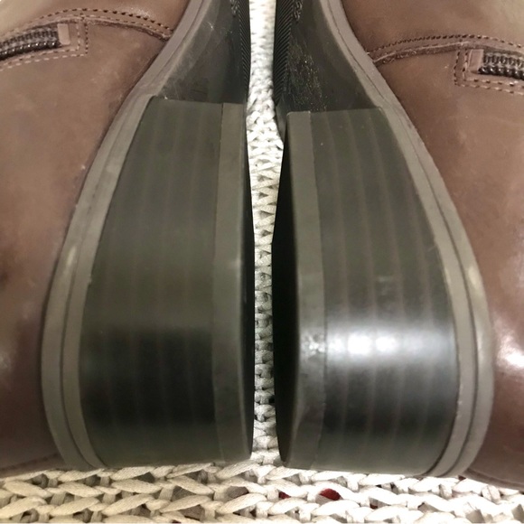 Ralph Lauren Madisen Monogram Leather Riding Boot - Picture 15 of 16